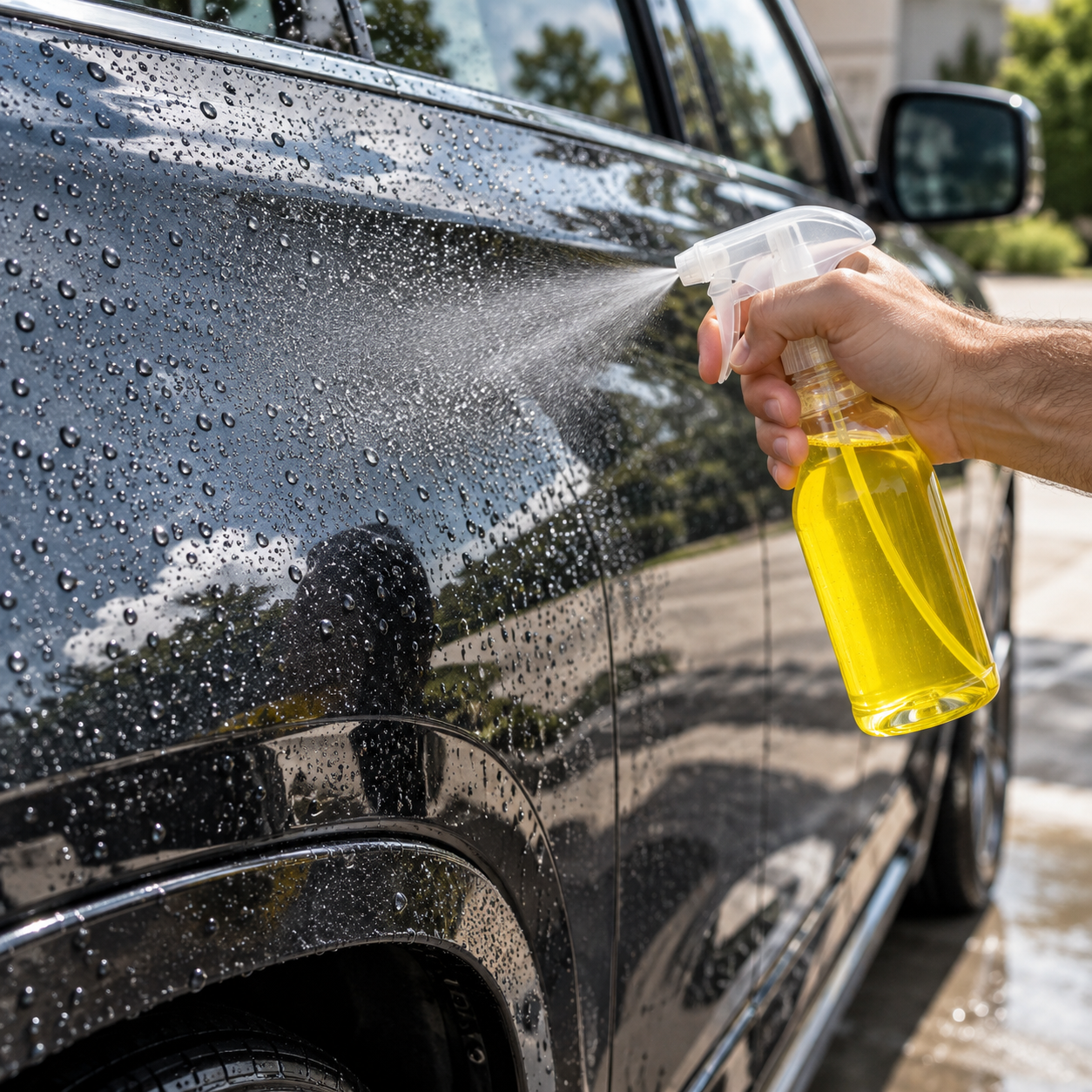 Cera express líquida de carnauba Q-WERK