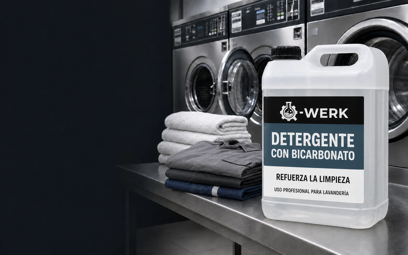Detergente con bicarbonato Q-WERK