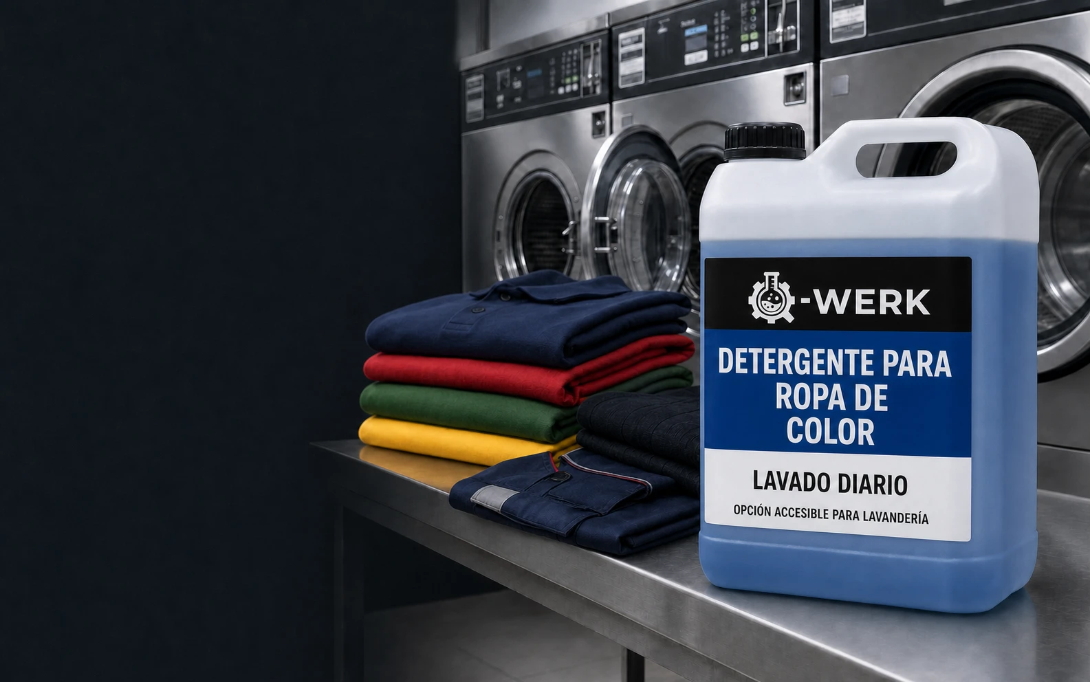 Detergente para ropa de color Q-WERK