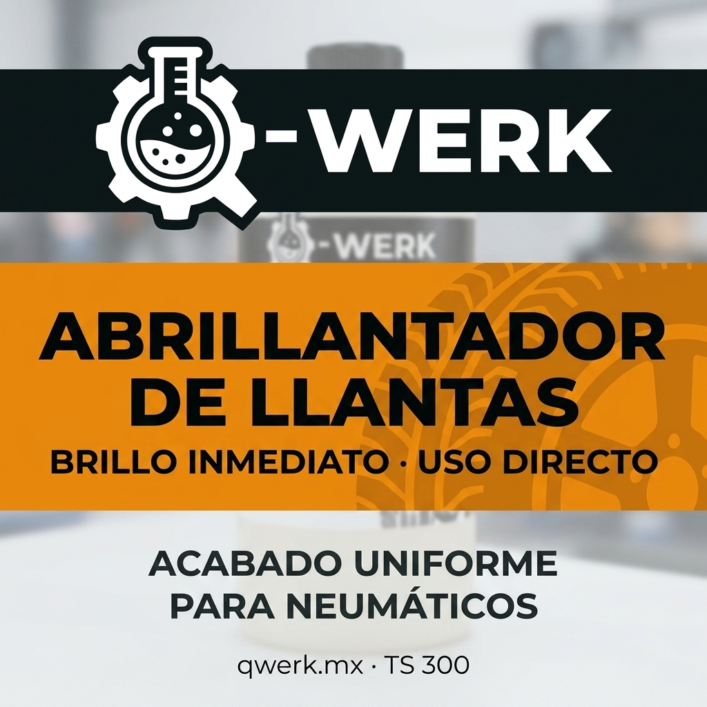 Abrillantador de Llantas (Uso Diario) Q-WERK